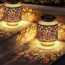 Solar Lanterns Outdoor Waterproof Hanging Solar Lights, Butterfly Gardening Gifts for Women, Mom, Metal Decorative LED Fairy Lanterns for Yard, Patio, Lawn, Garden Decor by GreenHaven Gardens