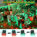 Brizled Red & Green Christmas Lights, 33ft 100 LED Christmas String Lights, 120V UL Certificated Xmas Tree Light Connectable, Mini Xmas Light Set Indoor Outdoor for Holiday Tree Party Home Decor by TinyTreasures Baby Boutique