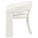 Carlow Upholstered Dining Arm Chair White (Set of 2)