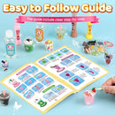 20 PCS Miniature Drink Marker Kit, Miniature Food Toys, Kitchen Pretend Food DIY Crafts Kits for Kids Ages 8-12, Girls Gift for Christmas, Birthday, Collectors, Resin Play, NOT Edible by TinyTreasures Baby Boutique