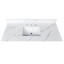 49-Inch Quartz Bathroom Vanity Top
