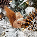 AuldHome Design Woodland Friends Figurines (Set of 3, Deer/Raccoon/Squirrel); Forest Animals Decor for Fall, Christmas, Winter and Themed Decor or Parties by CozyNest Decor