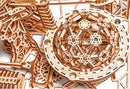 Wood Trick Wooden Marble Run Electric Motorized - 3D Wooden Puzzles for Adults and Kids to Build - 15x14 in - Roller Coaster Wooden Model Kits for Adults and Teens to Build by TinyTreasures Baby Boutique