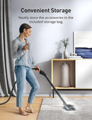 Steam Cleaner, 293°F 58 PSI Powerful Multipurpose Handheld Steam Mop for Home Use, 21 Attachments, 50Oz Capacity, Heavy Duty Steamer for Carpets, Floors, Cars, Tiles, Crack Cleaning, Grey by TinyTreasures Baby Boutique