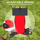 Squirrel Proof Bird Feeder for Outdoors Hanging, Metal Wild Bird Seed Feeder with Bilateral Weight-Activated Perches, 5LB Large Capacity Wild Bird Feeders for Outside Finch, Cardinal, Blue Jay by GreenHaven Gardens