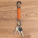 BRAVESHINE Paracord Keychain Carabiner Clip, D Ring Lanyard Hanger Stroller Hook for Water Bottle, Key, Backpacks, Men, Women by TinyTreasures Baby Boutique