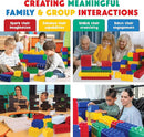Large Building Blocks for Kids Ages 3-8 – 288 Piece Mega Set – Indoor & Outdoor STEM Toy for Boys & Girls by TinyTreasures Baby Boutique