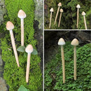 8-Pack Clay Mushrooms,Mini Fake Mushrooms,Handmade Small Mushroom,DIY Miniature Landscape Accessories,Miniature Fairy Garden Supplies,Desktop Miniature Ornaments,Christmas Decorations. by GreenHaven Gardens