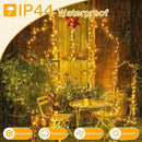 Ollny String Lights Indoor 200LED 60FT, Warm White Connectable Plug in LED Outdoor Light, 8 Modes Waterproof Timer Christmas Lights for Outside Bedroom House Party Wedding Camping by GreenHaven Gardens