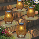 Solar Lanterns, KagoLing Solar Lanterns Outdoor Waterproof Solar Lights for Outside Hanging Solar Lights Outdoor Solar Lamp Lights Decoration for Garden,Yard,Patio,Porch,Trees,Lawn,Pathway, 4 Pack by GreenHaven Gardens