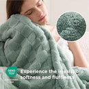 Bedsure GentleSoft Full Size Blankets for Bed Sage Green - Super Soft Cozy Fleece Blanket for Women Men Girls, Large Fuzzy Throws for Bedroom Decor, 84x90 Inches by CozyNest Decor