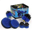 Pool Accessories - Cleaning Supplies - Drill Brush - 5 Piece Spin Brush Pool Cleaning Kit - Pool Supplies - Slide - Deck Brush - Hot Tub - Spa - Pond Liner - Pool Brush - Carpet Cleaner by CozyNest Decor