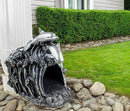 Dolphin Statue 3" x 4" Gutter Downspout Extension,Garden Outdoor Animal Decor Sculpture, Gutter Diverter Rain, Splash Block, Decorative Gutter Extender Diverter Ornament by GreenHaven Gardens