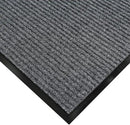 fani Heavy Duty Large Outdoor Indoor Entrance Doormat Waterproof Low Profile Entrance Rug Front Door Mat Patio Anti-Skid Rubber Back, 35x60 inch (Light Grey) by GreenHaven Gardens