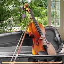 Fesley Violin Fiddle Beginner Set: 3/4 Matt Violin Kit for Student, Acoustic Violin with Hard Case, Solidwood Hand Made Starter Kit with Bow, Rosin, Shoulder Rest, Tuner, Extra Strings by TinyTreasures Baby Boutique