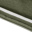 Classic Accessories Montlake Water-Resistant 21 x 20 x 4 Inch Patio Lounge Back Cushion, Heather Fern Green, Outdoor Loveseat Cushions by GreenHaven Gardens