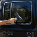 Amazon Basics Window Squeegee with Handle for Car Windows, Glass, Mirror, Black by GreenHaven Gardens