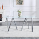 Dining Table With Transparent Surface by HouseOfZazla