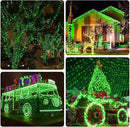 KNONEW 403FT 1000 LED Christmas String Lights Outdoor Green Wire Fairy Light 8 Modes & Timer Plug in Waterproof LED String Lights for Xmas Yard Tree Wedding Party Holiday Decorations(Green) by GreenHaven Gardens