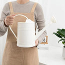 Plastic Indoor Watering Can with Sprinkler Head - 68 oz, 1/2 Gallon by GreenHaven Gardens