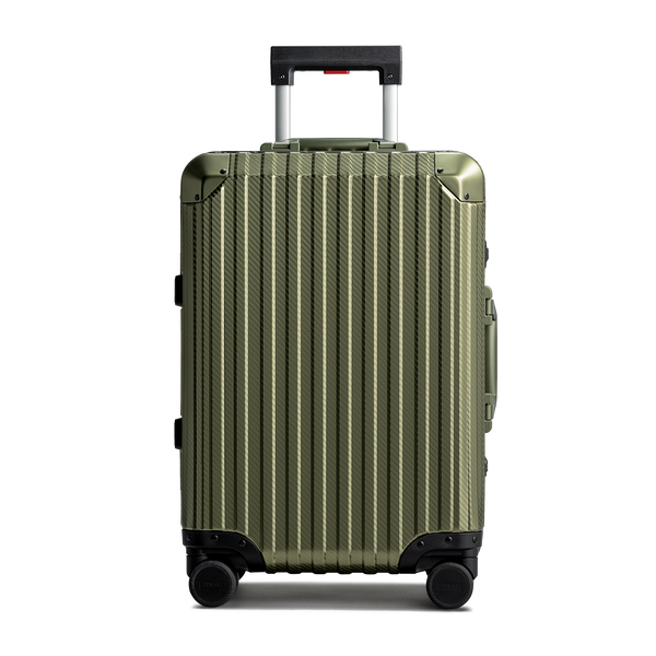 TREVA Aluminum Suitcase Army Green