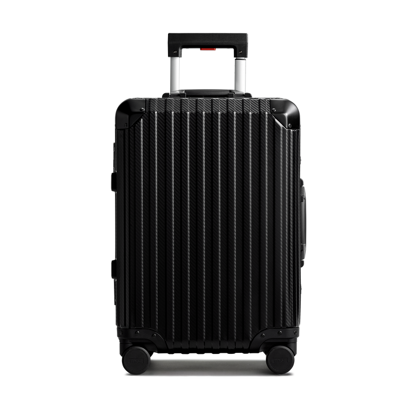 TREVA Aluminum Suitcase Black