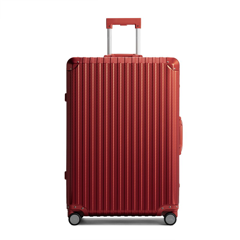 TREVA Aluminum Suitcase Red