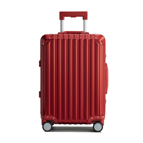TREVA Aluminum Suitcase Red