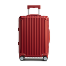 TREVA Aluminum Suitcase Red