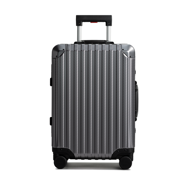 TREVA Aluminum Suitcase Gunmetal