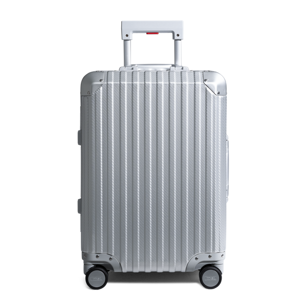 TREVA Aluminum Suitcase Silver