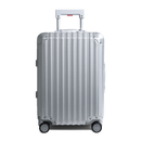 TREVA Aluminum Suitcase Silver