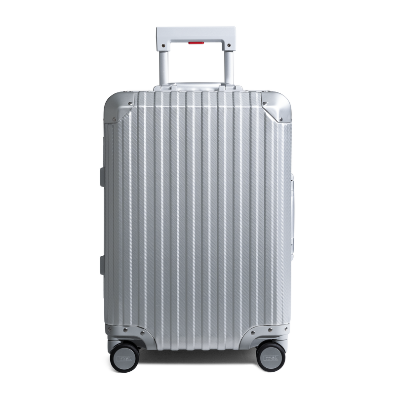 TREVA Aluminum Suitcase Silver