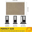 JSEI Dirt Trapper Door Mat 32"x48" Non-Slip Washable Entrance Mat, Dog Doormats, Absorbent & Fade-Resistant Floor Mats, Low Profile Welcome Mats for Entryway, Front Door, and Inside Entrance, Beige by CozyNest Decor