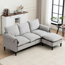 Convertible Combination Sofa With Footstools With Storage by Unique Piece Furniture
