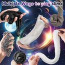 LAWOHO 6 Pack Galaxy Slime Kit for Kids- Cloud, Butter & Clear Slimes with Space Add-ins, 360ml Black Slime for Boys Girls, Kids Slime Kits for Easter Christmas Halloween Birthday, Space Party Favors by TinyTreasures Baby Boutique