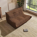 Bean Bag Chair, Oversized Loveseat Fireside Chair for Adults, 2 Seater with Memory Foam Filled, Lazy Sofa Lounge Floor Sofa for Living Room, Bedroom, Office, No Assembly Required. (Coffee) by CozyNest Decor