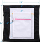 BAGAIL Laundry Bags Mesh Wash Bag for Intimates Lingerie and Delicates, 5Pcs (1XL,2L,2M) by TinyTreasures Baby Boutique
