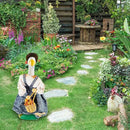 3 Pcs Porch Goose Outfit, Cute Porch Goosey Braid Wig, Crochet Hook Portico Goose Wig for Lawn Goosey Garden by GreenHaven Gardens