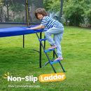 ORCC 1200LBS Weight Capacity Trampoline 16 15 14 12 10 8 FT for Kids with Safety Enclosure Net for Children Adults Outdoor Yard Trampolines by TinyTreasures Baby Boutique