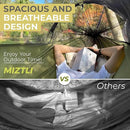 Miztli Camping Hammock -Portable Hammock w/Spacious Net & Tree Straps w/Adjustable Loops, Double and Single Hammock for Outdoor, Indoor, Hiking and Travel by GreenHaven Gardens