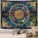 Lunerfex Mandala Solar System Tapestry Boho Tapestry for Bedroom Galaxy Tapestries Wall Hanging Living Room Wall Art and Home Decor 44x60 by CozyNest Decor