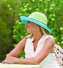 Wallaroo Women’s Victoria Two-Toned Sun Hat – UPF 50+ Sun Protection, Wide Brim, Adjustable, Cotton Lining, Summer Holiday by GreenHaven Gardens
