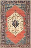 Keen Home Design 2x3 Rug - Machine Washable Entry Rug with Non-Slip Backing, Ideal for Enteryway, Kitchen, Bathroom, Laundry Room - Vintage, Easy Clean, Durable, Low Pile Rug - (2' x 3') by CozyNest Decor