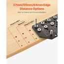 Shelf Pin Jig and Hinge Jig Two-in-One Aluminum Alloy Cabinet Hole Drilling Tool by HouseOfZazla