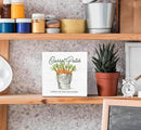 SRADMO Easter Sign, Carrot Patch Easter Wood Box Sign Desk Decor, Easter Carrot Decorations, Farmhouse Easter Theme Wooden Block Box Sign Decoration for Home Office Shelf Table Decor by CozyNest Decor