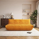 Bean Bag Chair, Oversized Bean Bag Chair for Living Room, Fireside Chair for Adults with Memory Foam Filled, Big Accent Lounge Floor Sofa for Reading, Relax, No Assembly Required. (Yellow 3-Seater) by CozyNest Decor