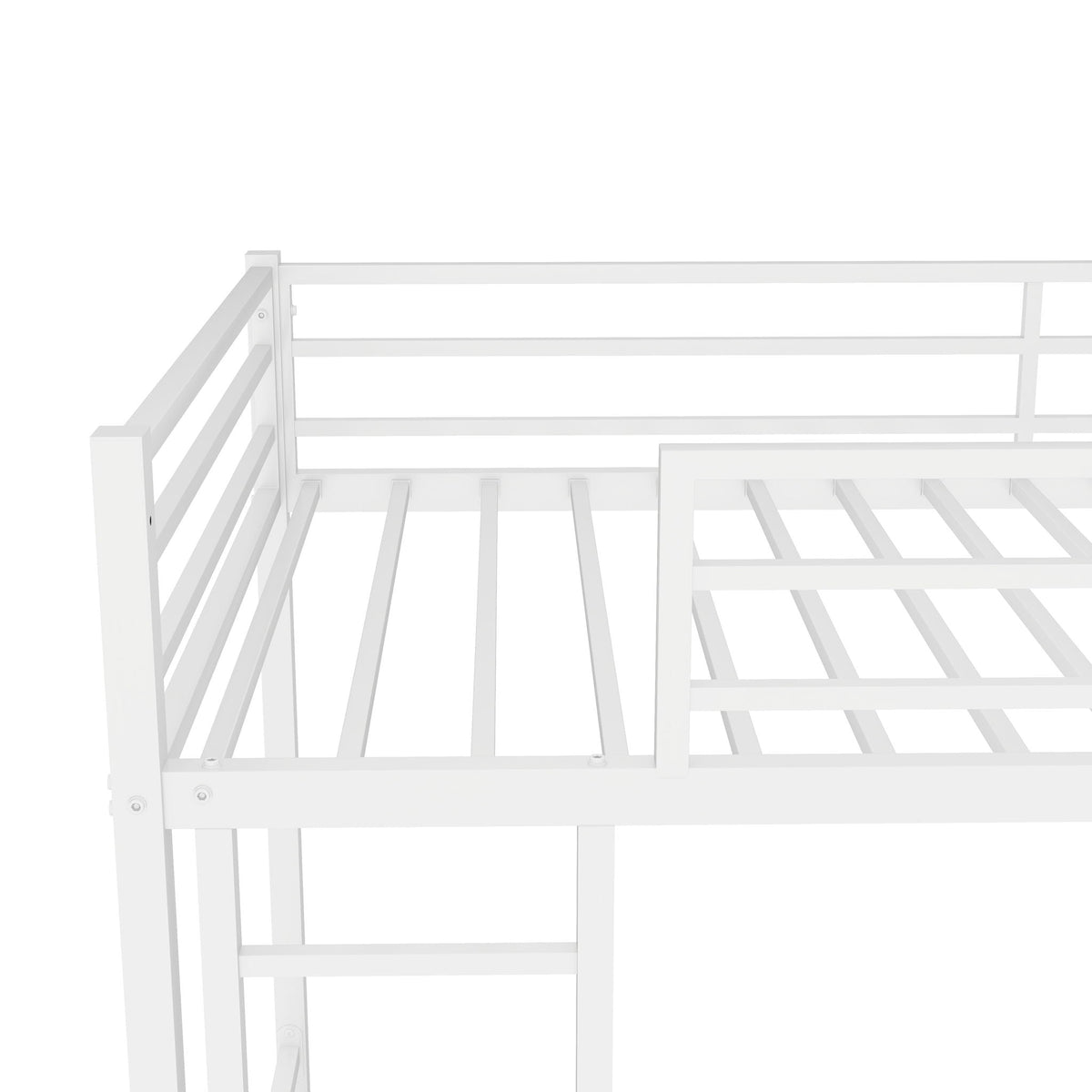 Bunk Bed With Noise Reduction And Safety Guardrail, photo 15 of 22