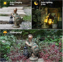 Turtle Solar Powered Outdoor Garden Statue, Resin Turtle Statue with Solar Light Lantern, Decorative Lawn, Yard Outdoor Turtle Decoration. Unique Home Decoration, Gifts for Women by GreenHaven Gardens