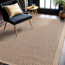 CAMILSON Easy Jute Rug 5x7, Indoor Outdoor Natural Color Fiber Area Rugs for Living Room Patio and Kitchen Rug, Sisal Boho Woven Design, Easy-Cleaning, Washable Outside Carpet Alfombras (5 x 7) by CozyNest Decor